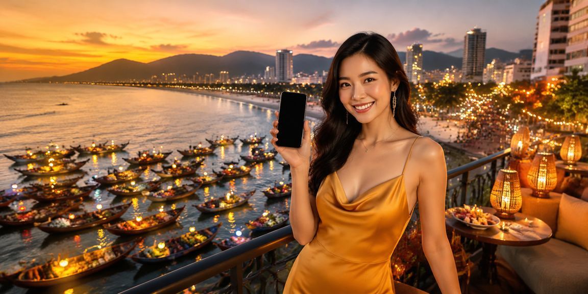 Người dùng Đà Nẵng trải nghiệm nạp tiền thưởng tại chợ đêm
