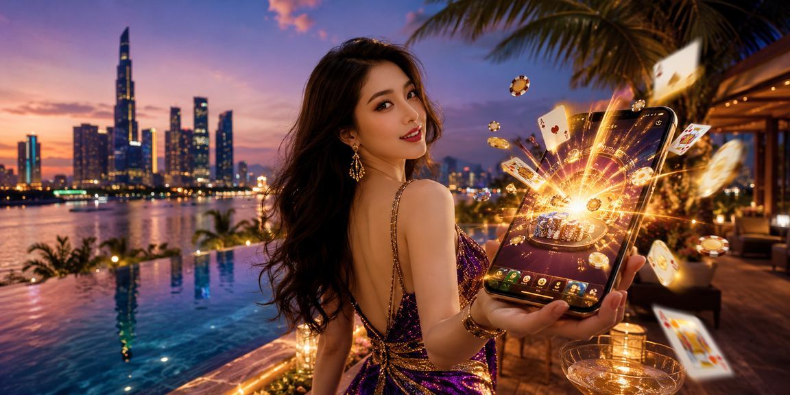 Người chơi bài tại bãi biển Hồ Chí Minh trải nghiệm casino trực tuyến